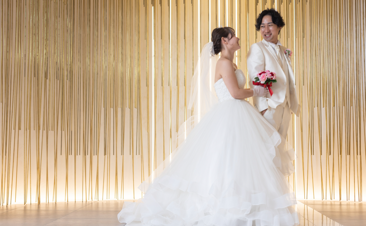 おふたりの素敵笑顔なホワイトウェディング！